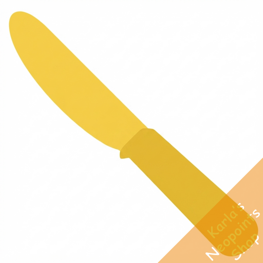 Golden Butter Knife