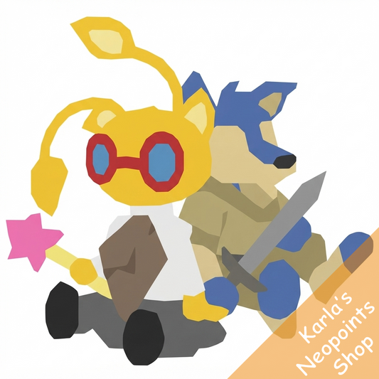 Lisha and Jeran Plushie Set