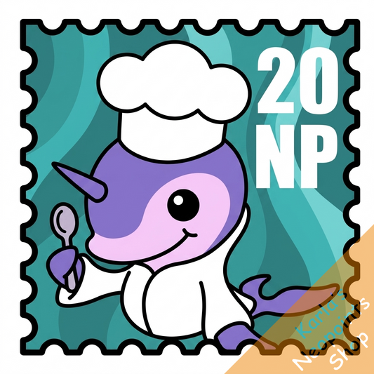 Mystery Island Chef Stamp