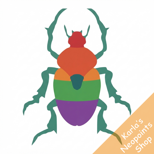 Rainbow Collectable Scarab