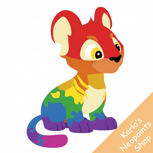 Kool Rainbow Kougra Bobblehead