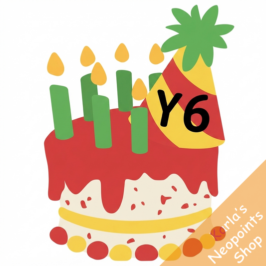 Strawberry Year Six Cake