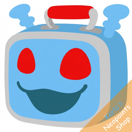 Blue Grundo Lunch Box