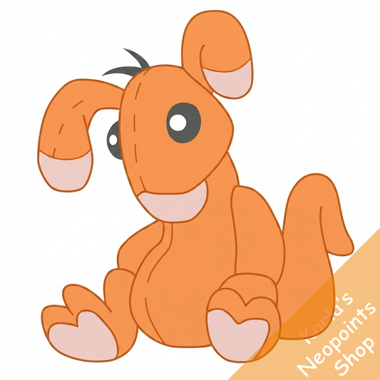 Orange Blumaroo Plushie