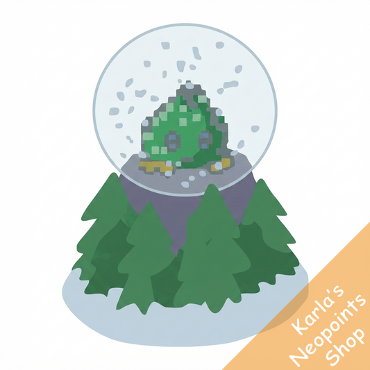 Winter JubJub Snowglobe