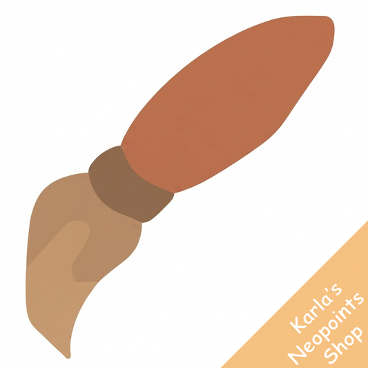 Clay Petpet Paint Brush