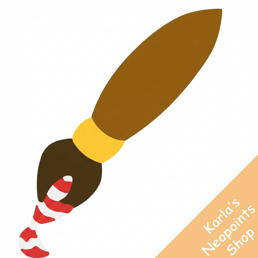 Christmas Petpet Paint Brush