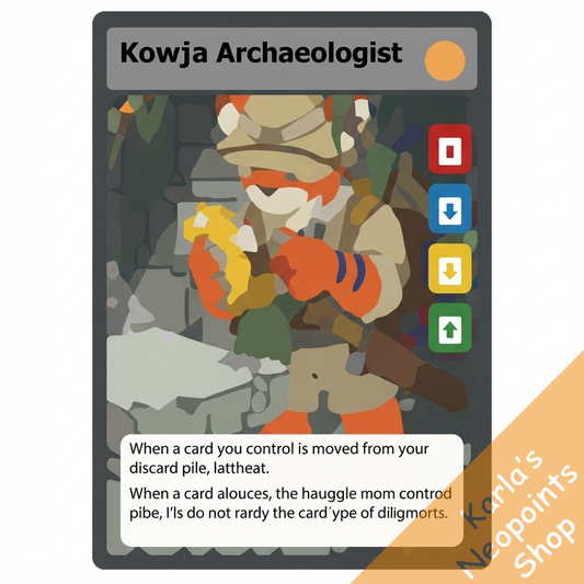 Kougra Archaeologist (TCG)