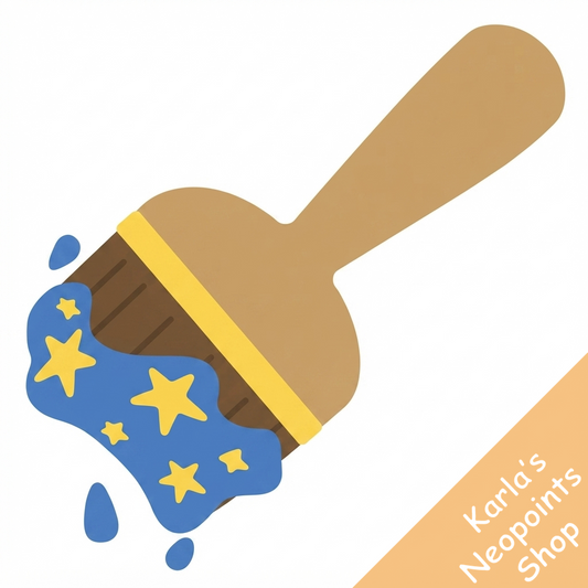 Starry Paint Brush