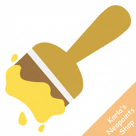 Yellow Paint Brush