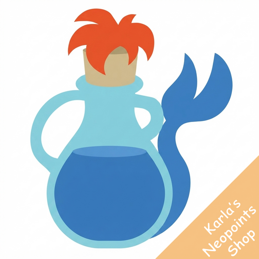 Blue Tuskaninny Morphing Potion