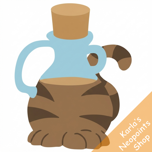 Brown Kougra Morphing Potion
