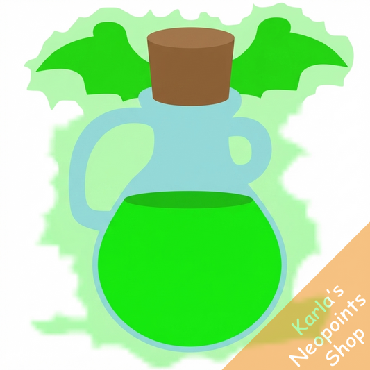Glowing Korbat Morphing Potion