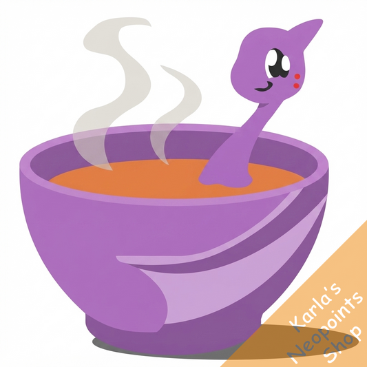 Purple Shoyru Soup