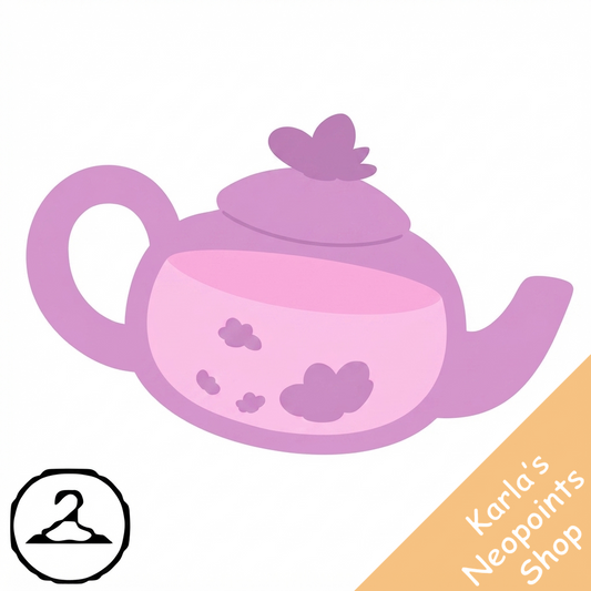 Cherry Blossom Teapot Handheld