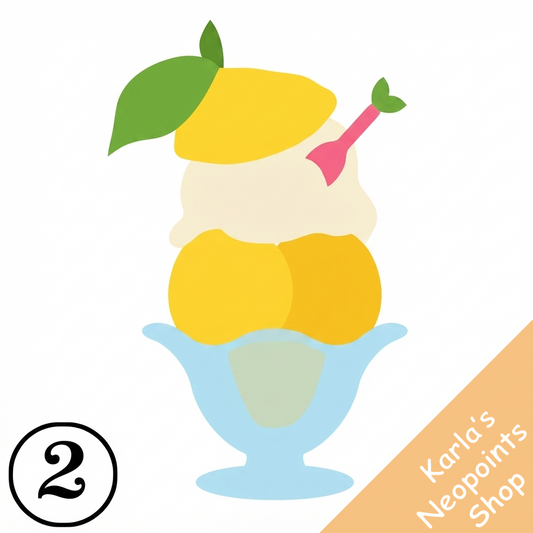 Lemon Sorbet Treat Handheld