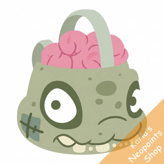 Zombie Chomby Trick-or-Treat Bag