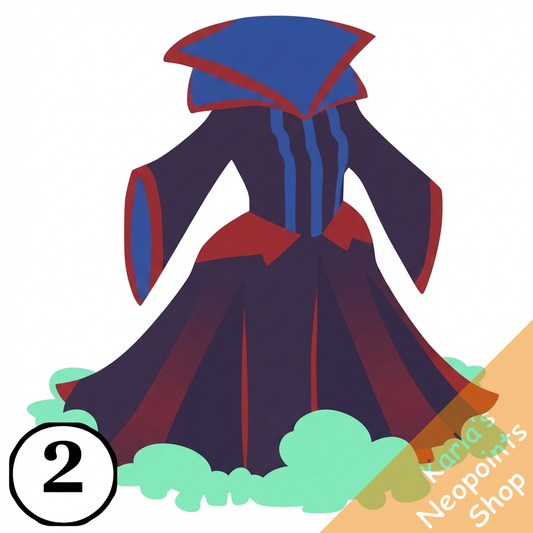 Dyeworks Blue: Dark Magic Dress