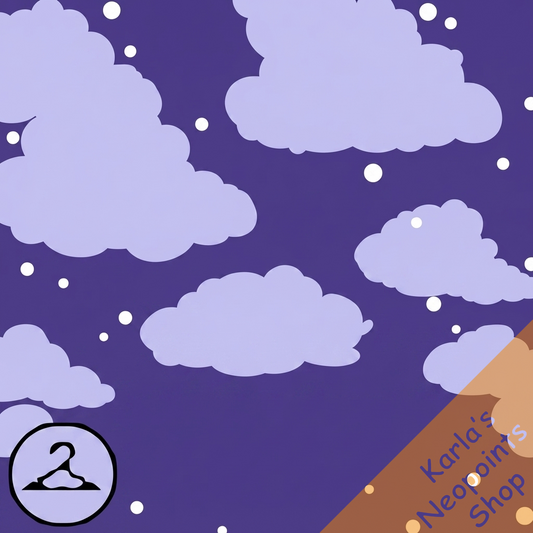 Dyeworks Purple: Dreamy Cloud Background