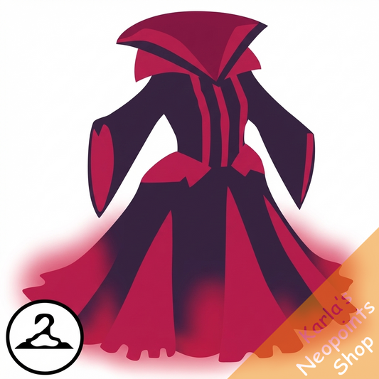Dyeworks Red: Dark Magic Dress