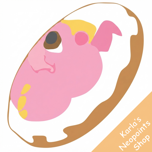 Pink Elephante Cookie