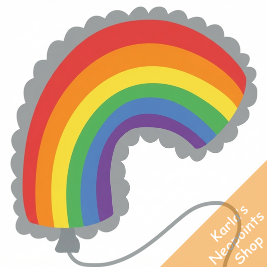 Forms Rainbow Balloon