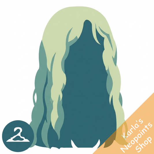 Curly Enchanted Forest Green Wig
