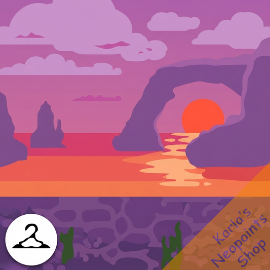 Dusk in the Water Background