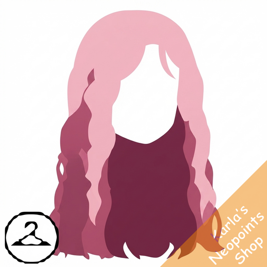 Dyeworks Pink: Curly Enchanted Forest Green Wig