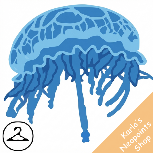 Lighted Jellyfish Umbrella Handheld