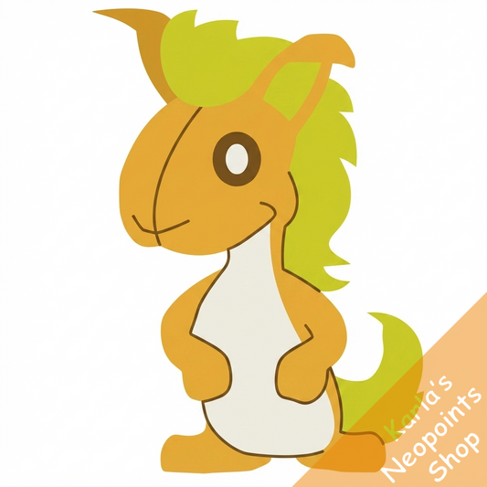 Magical Yellow Kyrii Plushie