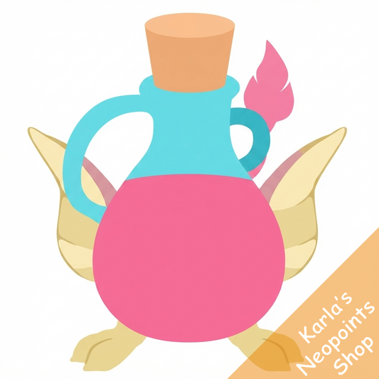 Pink Pteri Morphing Potion