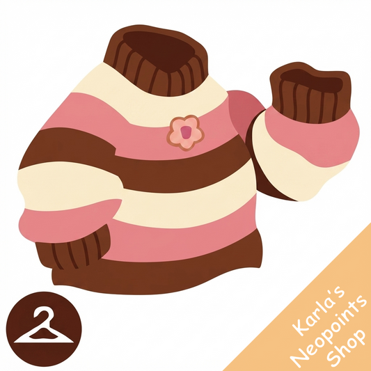 Cozy Oversized Neopolitan Sweater