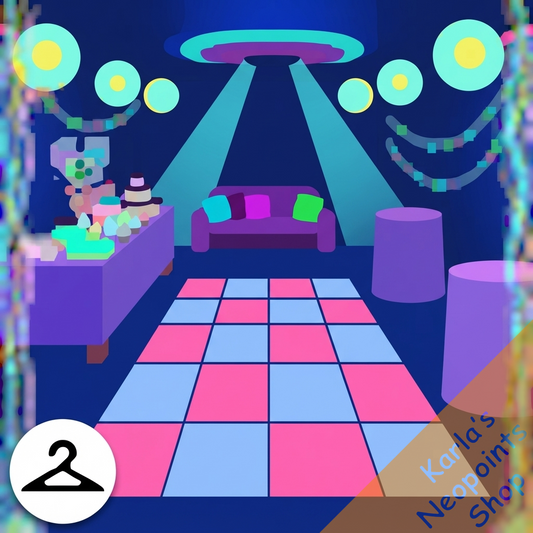 Glowing Good Time Party Background