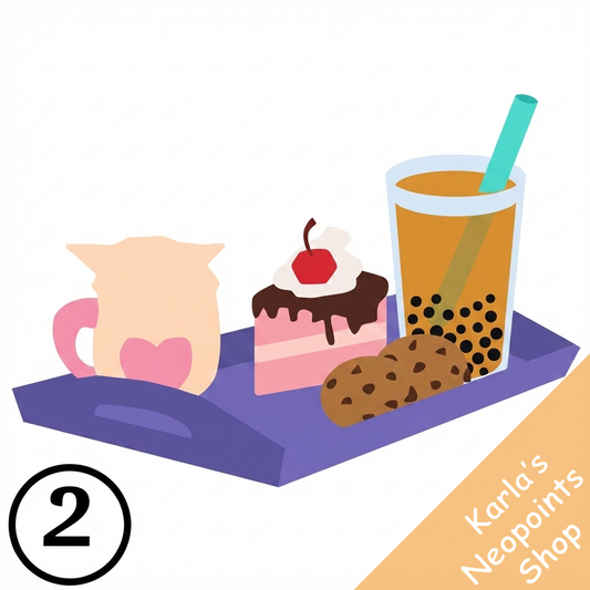 Kadoatie Cafe Treat Tray