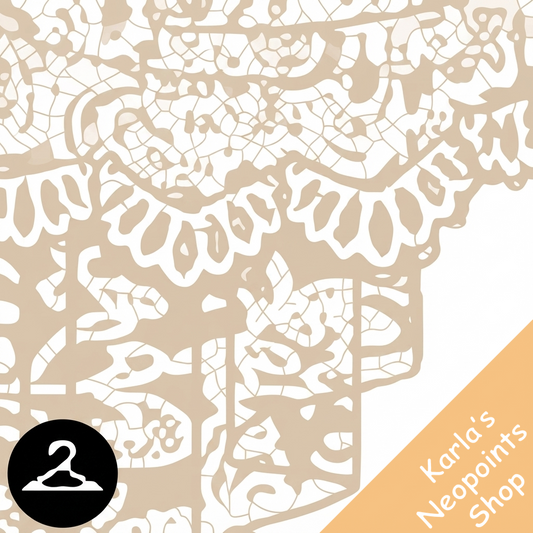 Lace Curtain Garland