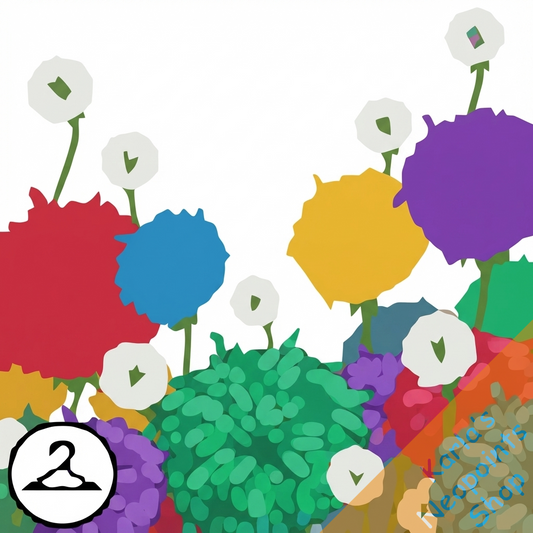 Colourful Dandelion Foreground