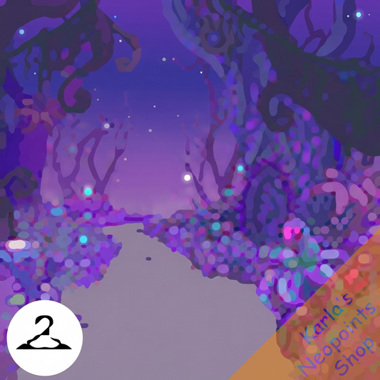 Dark Enchanted Forest Background