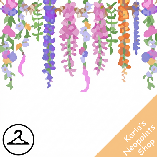 Delicate Wildflower Garland