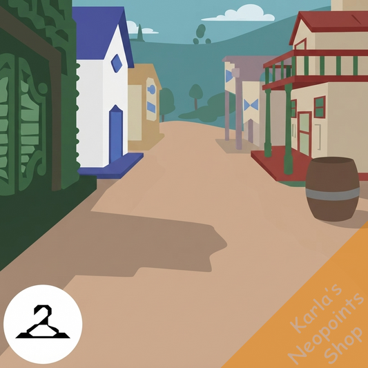 Deserted Town Background