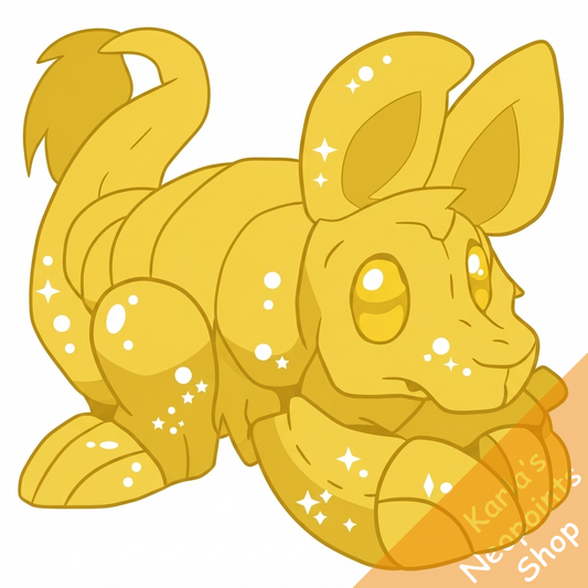 Golden Bori Plushie