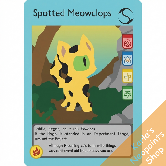 Spotted Meowclops (TCG)
