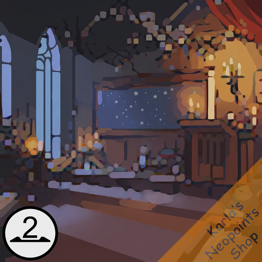Dark Academia Classroom Background