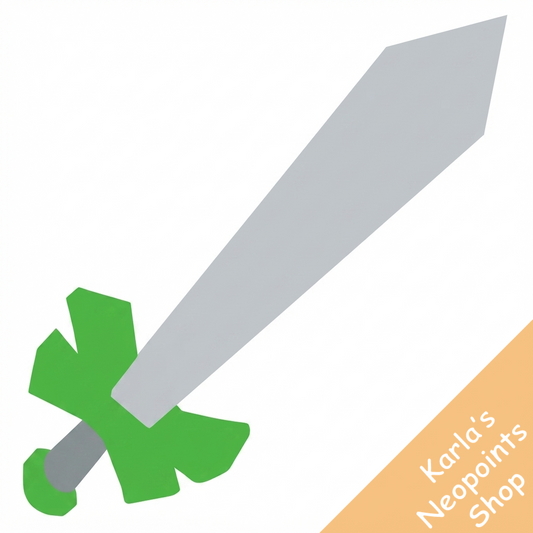 Emerald Krawk Sword