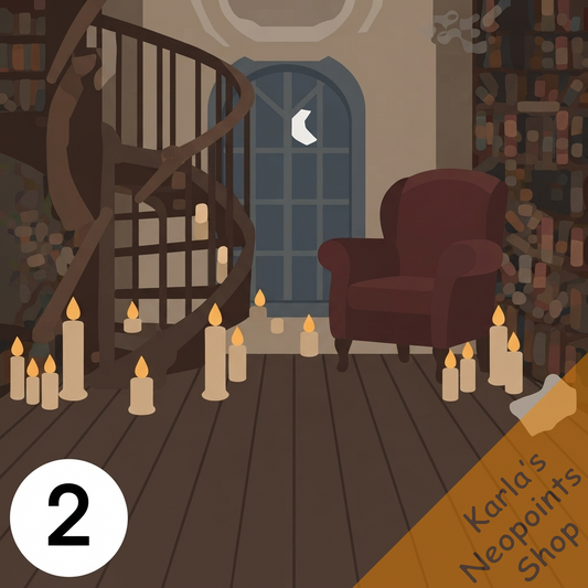 Dyeworks Brown: Library of Ghost Stories Background