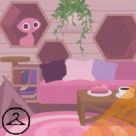 Dyeworks Pink: Kadoatie Cafe Background