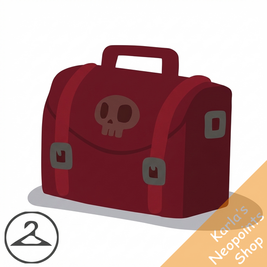 Dyeworks Red: Gothic School Girl Satchel