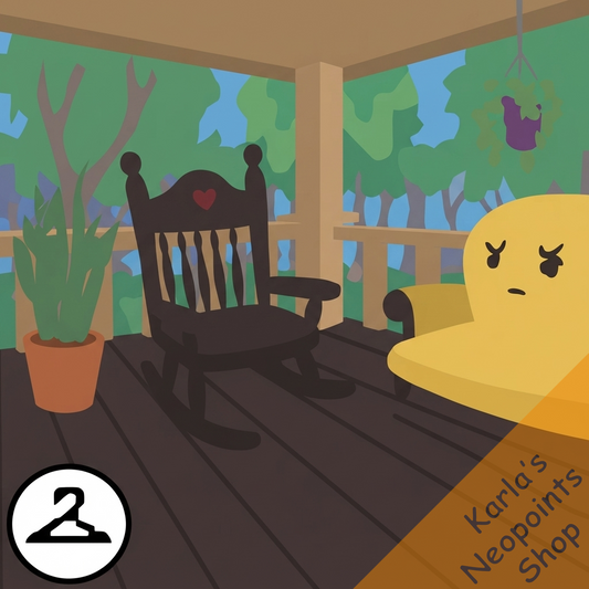 MiniMME9-S2: Rainy Spring Porch Background