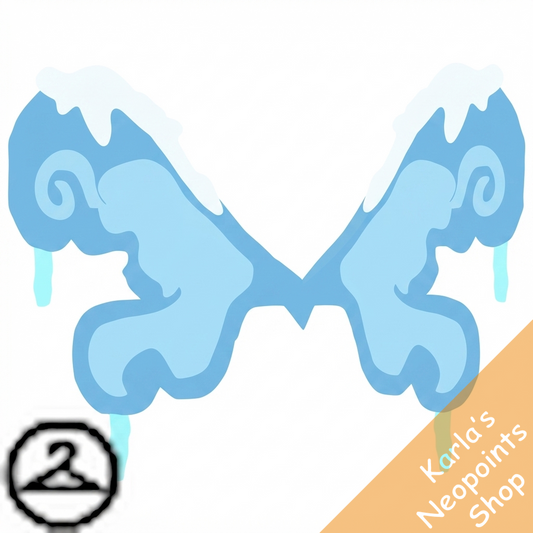 MME17-S3: Chiffon Snowflake Wings