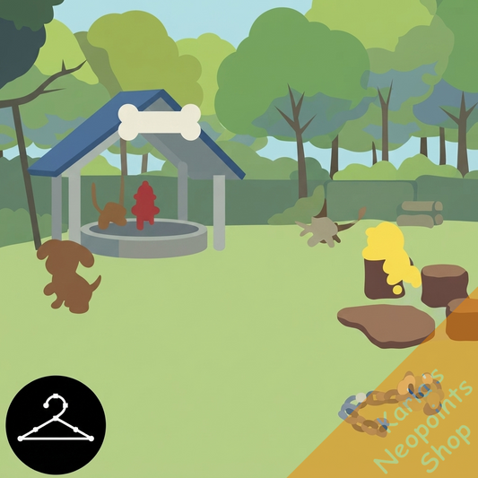 MME29-S1: Outdoor Playful Petpet Park Background